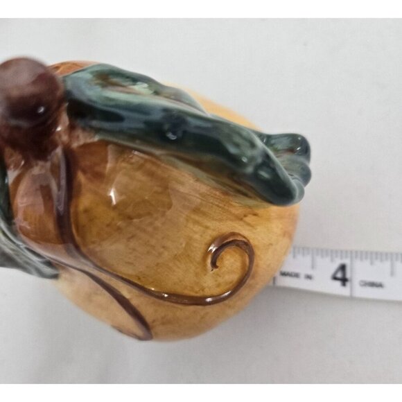 Fruit Teapot & Salt Pepper Shakers Set Apple Pear Kitchen Decor Ceramic - Picture 15 of 16